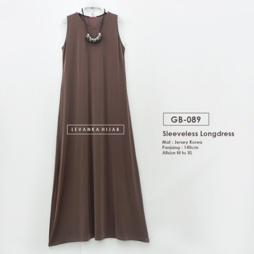 GB-089 Gamis Tanpa Lengan